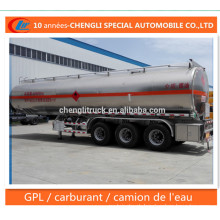 Reservoir De Carburant Semi Remorque En Aluminium Trailer